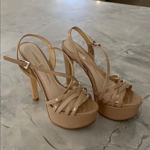 Chinese Laundry Teaser Platform Sandal Nude 7